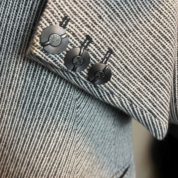 VINTAGE Louis Féraud Cashmere Blazer / Jacket Size 14 - Picture 7 of 11